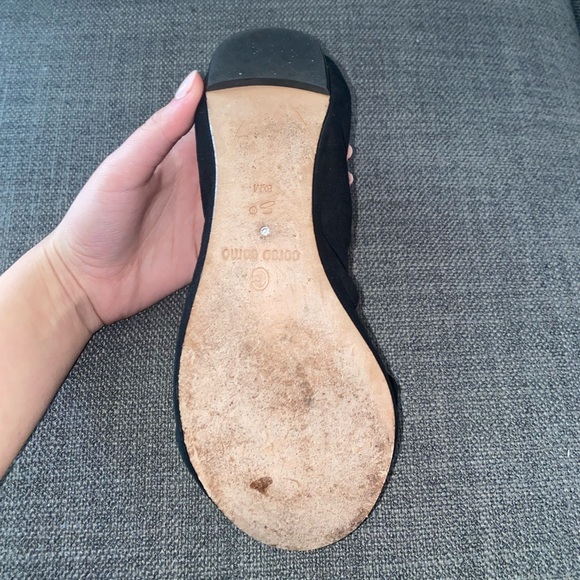 Corso Como Black Suede Flats - Picture 4 of 4